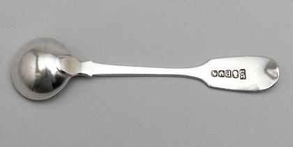 Cape Silver Salt Spoon - Lawrence Twentyman